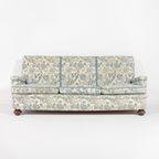 Mid-Century Modern Sofa In Floral Fabric, 1950’S Sweden thumbnail 2