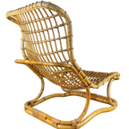 Rotan Lounge Chair, Tito Agnoli 1960S thumbnail 4