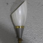 Vintage Buigbare Wandlamp - Jaren '50, Messing, Glas thumbnail 5