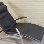 Vintage Interprofil 'pax' Design Leren Recliner Fauteuil thumbnail 11