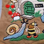 Vintage Wandkleed Voor Kinderkamer Jaren 70 Retro Muurkleed thumbnail 7