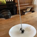 Mooie Grote Witglazen Plafondlamp Van Gispen thumbnail 2