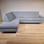 Ewald Schillig Hoekbank - Grijs - Stof - Design - Nieuwstaat thumbnail 2