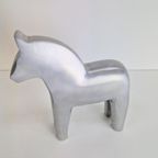 Set Van 2 Ikea Sculpture Dalahäst Paard Zweden ‘90 Design thumbnail 6