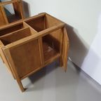 Large Oak Architect Desk / Table 1940'S thumbnail 22