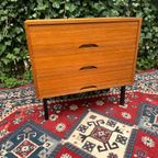 Vintage Ladekastje Kastje Dressoir Retro Teak | Commode thumbnail 2