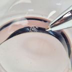 Vintage Cristallo Venezia Ccc Schaal Kom Blauw Amber Murano thumbnail 2