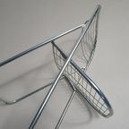 Åland Metal Folding Chairs Niels Gammelgaard Ikea 70s. thumbnail 12