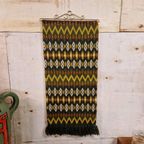 Zweeds Vintage Wollen Wandkleedje Wandkleed Muurkleed thumbnail 2