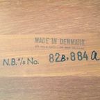 Deense Bijzettafel Niels Bach Vintage Salontafel Deens Teak thumbnail 7