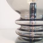 Vintage Bulb Moon Glazen Tafellamp Van Glashutte Limburg thumbnail 7