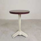 Art Deco Bistrotafel Met Bakelieten Blad, Louis Vuitton, Rex, Jaren 30 thumbnail 4