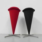 Set Van 2 Krukken Verner Panton, Cone Stools thumbnail 6