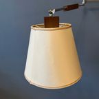 Vintage Mid Century Wandlamp / Houten Lamp thumbnail 8
