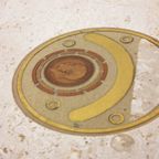 Detailed Travertine Coffee Table thumbnail 6