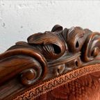 Vintage Barok Zetel / Canapé / Bank thumbnail 7
