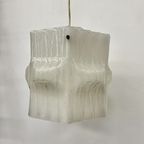 Mid-Century Ice Lucite Pendant Lamp , 1970S thumbnail 5