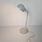 Vintage Grijze Bureaulamp Gooseneck Postmodern Design thumbnail 7