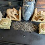 Zwart Indiaas Boho Kastje Met Ornamenten thumbnail 7