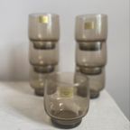 Vintage Rookglas Luminarc France Glazen - 7 Stuks thumbnail 12