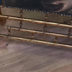 Schitterende Sleets Verguld Antiek Haardscherm thumbnail 15