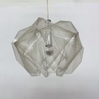 Paul Secon For Sompex Clear Wire Hanging Lamp , 1970S Germany thumbnail 15