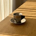 Vintage Ikea Espresso Cup With Saucer thumbnail 4