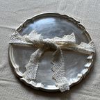 Vintage Silver-Plated Ornate Edge Tray thumbnail 7