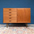 Vintage Sideboard, Kai Winding, Jaren 60 thumbnail 2