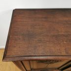 Antiek Frans Dressoir, Commode, Badkamerkast, Kastje thumbnail 12