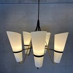 Vintage 1950’s Hanglamp – Opaline thumbnail 6