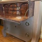 Bureau Schrijfbureau Met Laden Secretaire Hollands Antiek thumbnail 5
