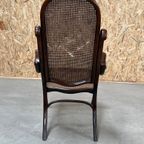 Michel Thonet Uniek Rond 1865 Armstoel thumbnail 8