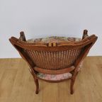 Brocante Vintage Franse Louis Xv Stoeltje, Fauteuil. 904 thumbnail 15