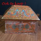 Grote Spaanse 18 Eeuwse Kastanjehouten Primitieve Kist thumbnail 9