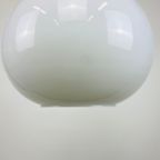 Large White Glass Pendant Light Xl By Peill And Putzler thumbnail 6
