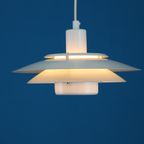 Fantastische Jeka Metaltryk Hanglamp | Deens Ontwerp | Lampje Uit De Jaren 70 | Model Gloria 3030 thumbnail 6