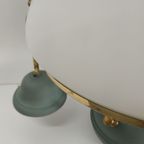 Schitterende Retro/vintage (elektrische) Mushroom 'olielamp' Plafondlamp Met 2 Lichtbronnen thumbnail 13