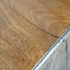 Prachtige Antieke Engelse Ladekast/ Dressing Chest Uit De 18e Eeuw Met Brushing Slide thumbnail 12
