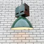 Grote Industriële Emaille Hanglamp thumbnail 3