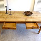 Prachtige Grenen Eet Tafel 190 Bij 90 Cm thumbnail 6