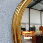 Vintage Goudkleurige Rococo Deknudt Kuifspiegel Spiegel Schouwspiegel 104 thumbnail 11