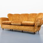 Italian Mid-Century Sofa / 3 Zitsbank / Bank From Arredementi Borsani, 1940’S thumbnail 9