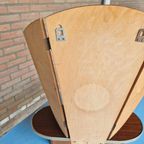 Vintage Wandspiegel 3 Luik Hal Spiegel Met Lade Jaren 50 thumbnail 10