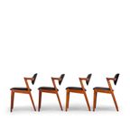 Reupholstered Z-Chair : No. 42 By Kai Kristiansen For Slagelse Mobelvaerk, 1960S, Set Of 6 thumbnail 9