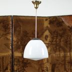 Art Deco Opaline Hanglamp thumbnail 3