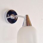 Vintage Circe Antonangeli Illuminazione Wandlamp Glas Metaal thumbnail 9