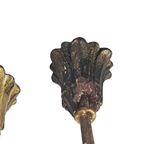 Palladio - Wandkandelaars (2) - Hout - Verguld - Italie - 3E Kwart 20E Eeuw thumbnail 13
