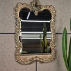 Vintage Gouden Barok Spiegel / Wandspiegel thumbnail 4