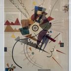 Kandinsky Poster Van Schilderij Ringsum , Lijst 94 X 73 Cm thumbnail 8